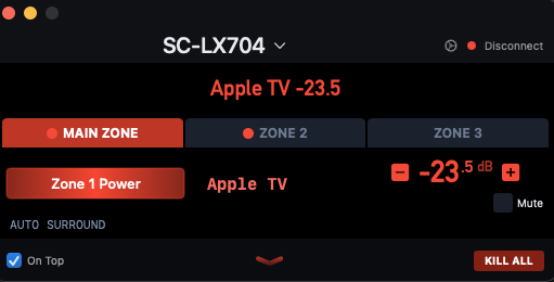 Basic view, Ember theme